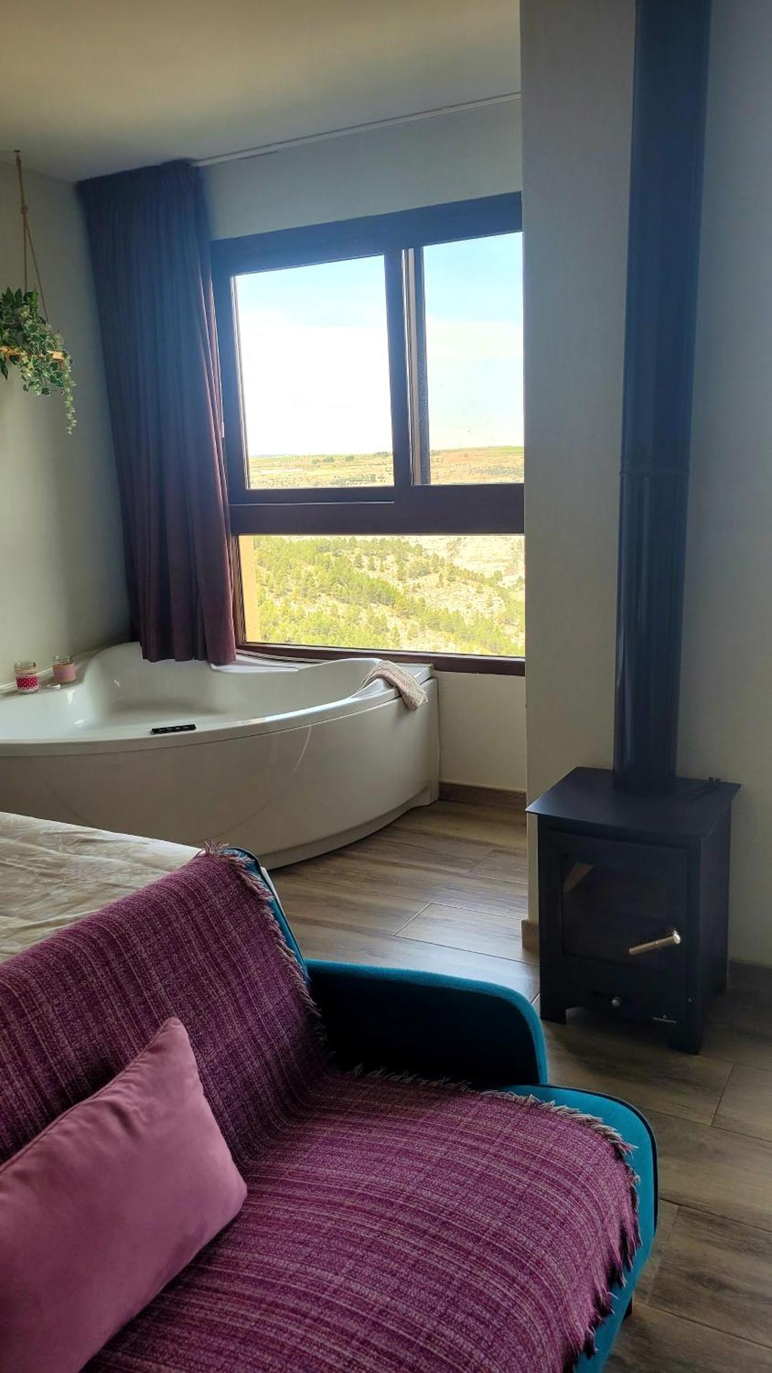 Casas Rurales Maribel - Complejo Moradas Del Cerro 1 - Suites Con Jacuzzi En Alcala Del Jucar Casas del Cerro Chambre photo